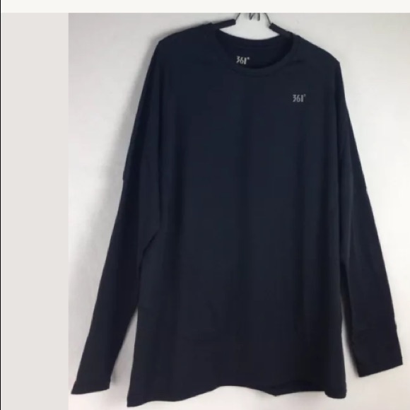 361 Degrees Other - 361 Degrees Black Long Sleeve XL Shirt